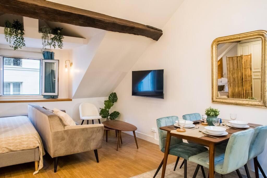 Spacious Studio In Paris Hyper Center - Smart Tv & Wifi - 4P Exterior foto